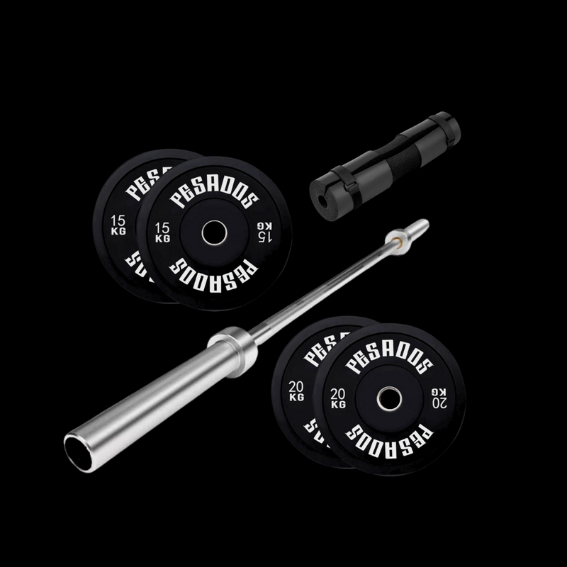 Pack Olímpico Pro 70 kg Bumper
