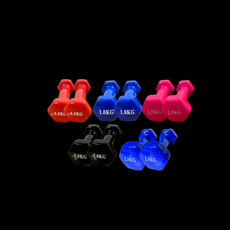 Pack 15 kg Mancuernas Vinillo (par)