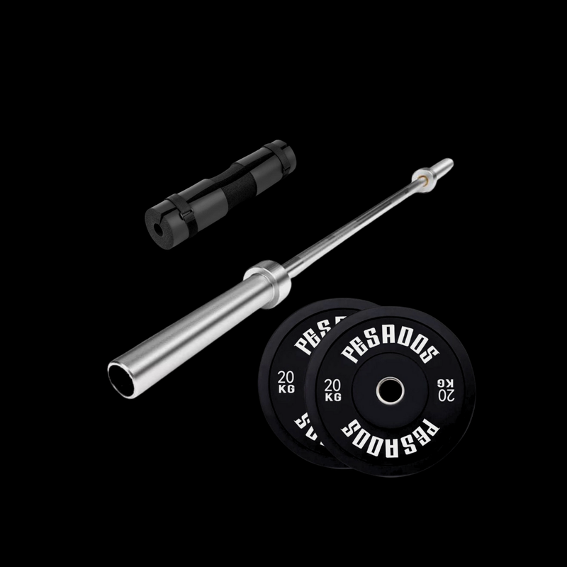 Pack Olímpico PRO 40 kg Bumper