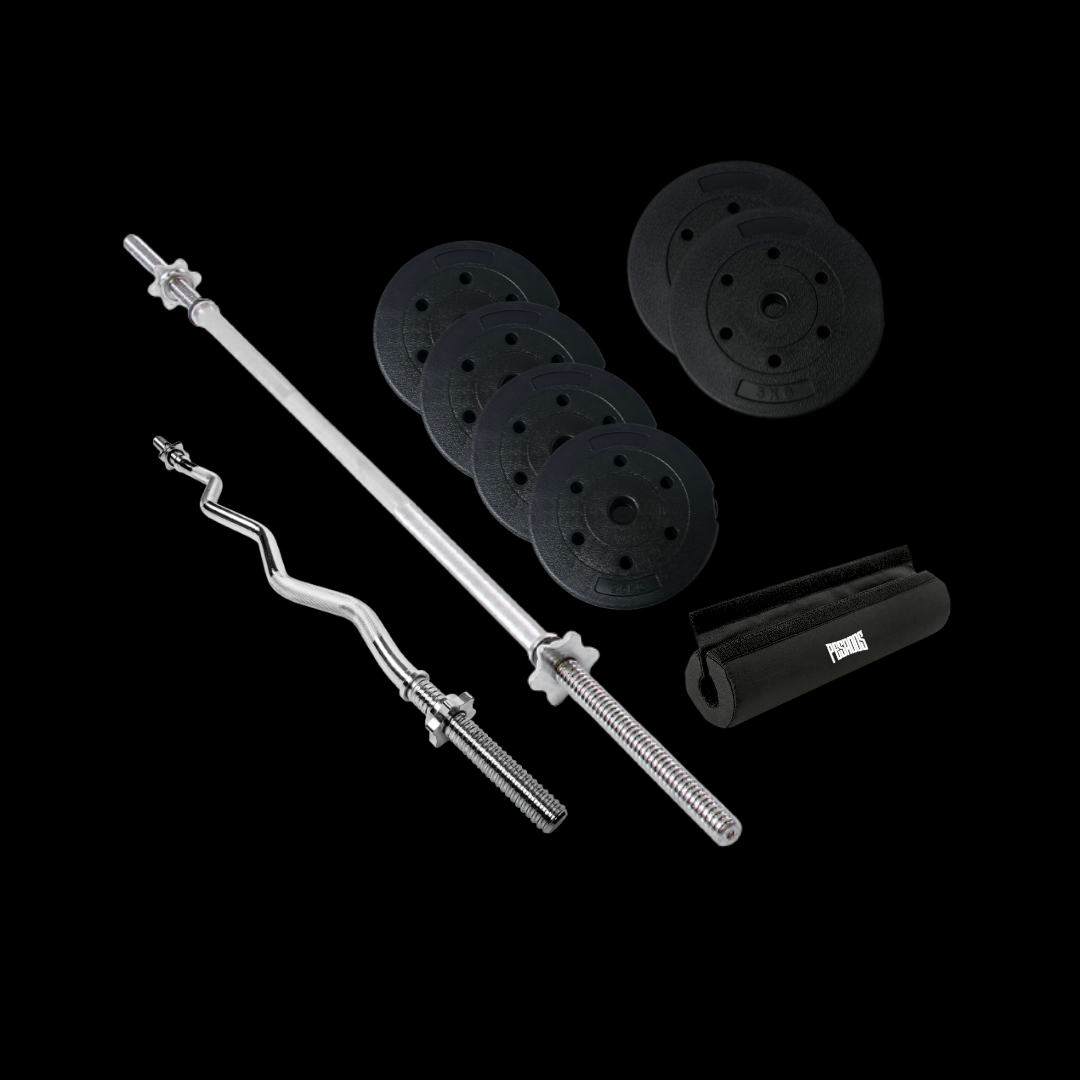 Pack full 20 kg PVC preolímpicos negro