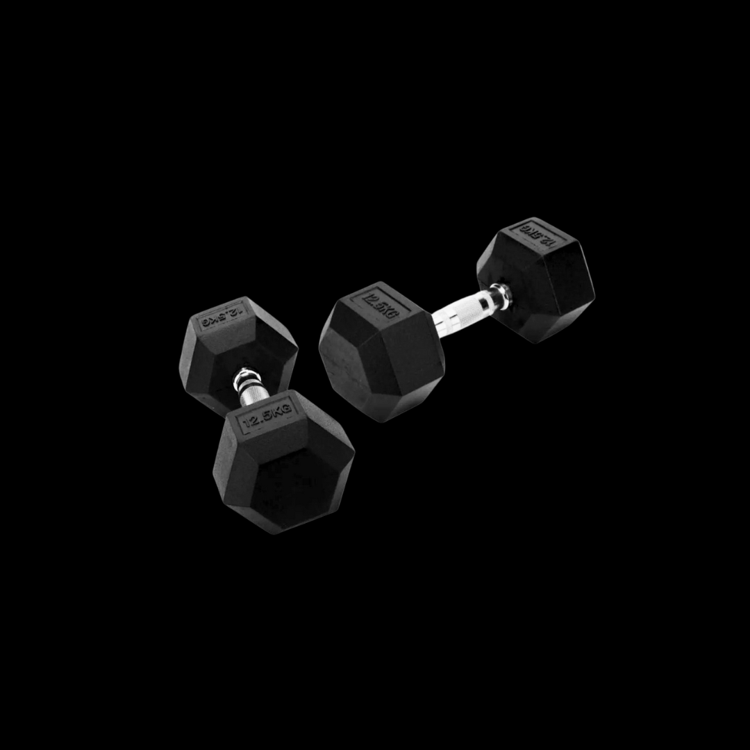 Mancuerna hexagonal 12,5 kg (par)