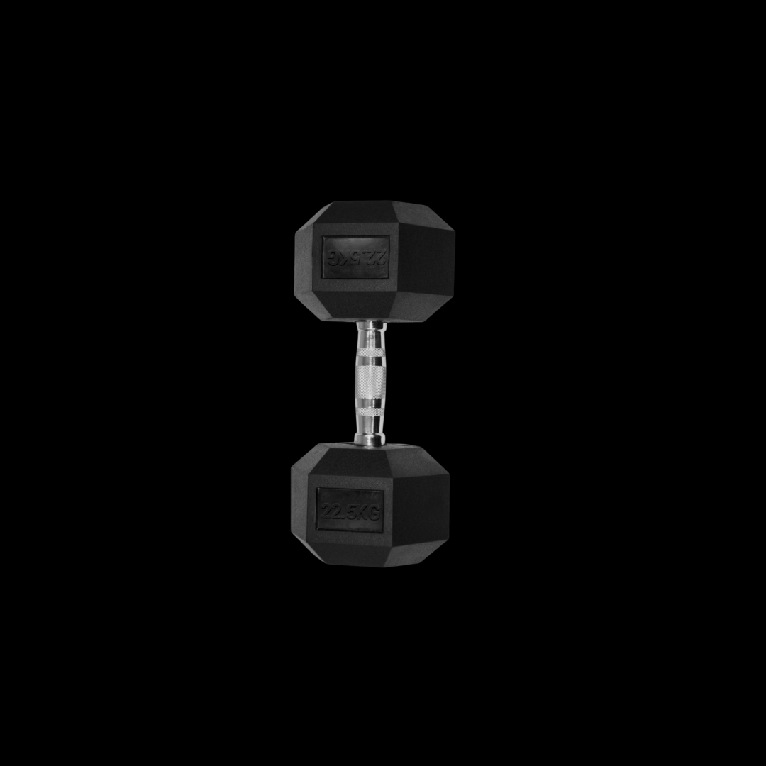 Mancuerna hexagonal 22.5 kg unidad