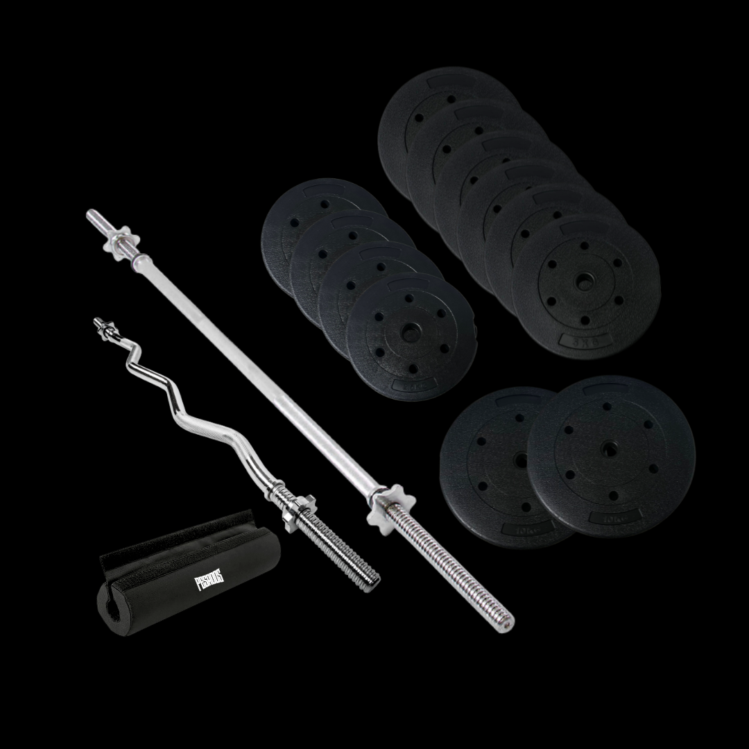 Pack full 60 kg PVC preolimpico negro