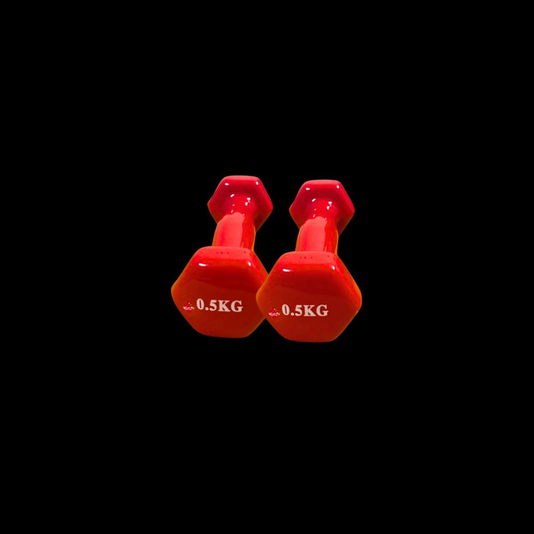 Mancuernas Vinillo 0.5 kg (par)