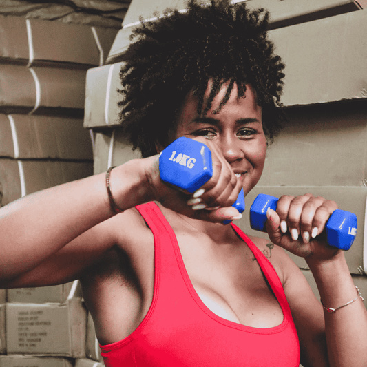 Mancuernas Vinillo 2.5 kg (par)