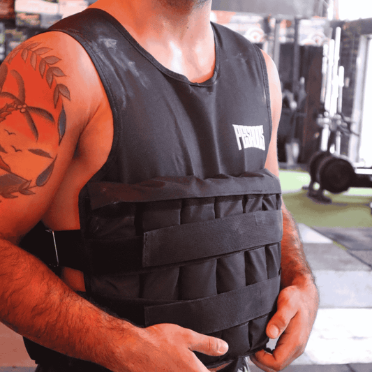 Chaleco 15 kg peso lastrado