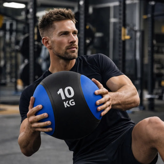 Balón Medicinal 10 kg con rebote
