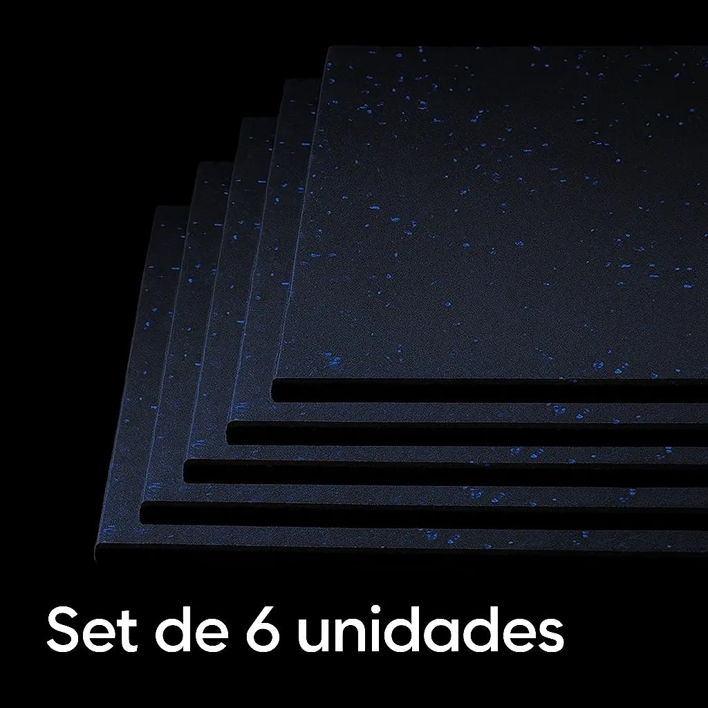 Pack Piso de caucho 2.0 cm X6 unidad