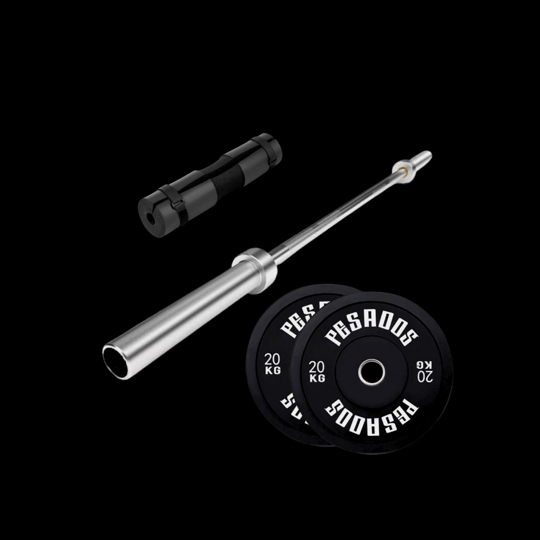 Pack Olímpico PRO 40 kg Bumper
