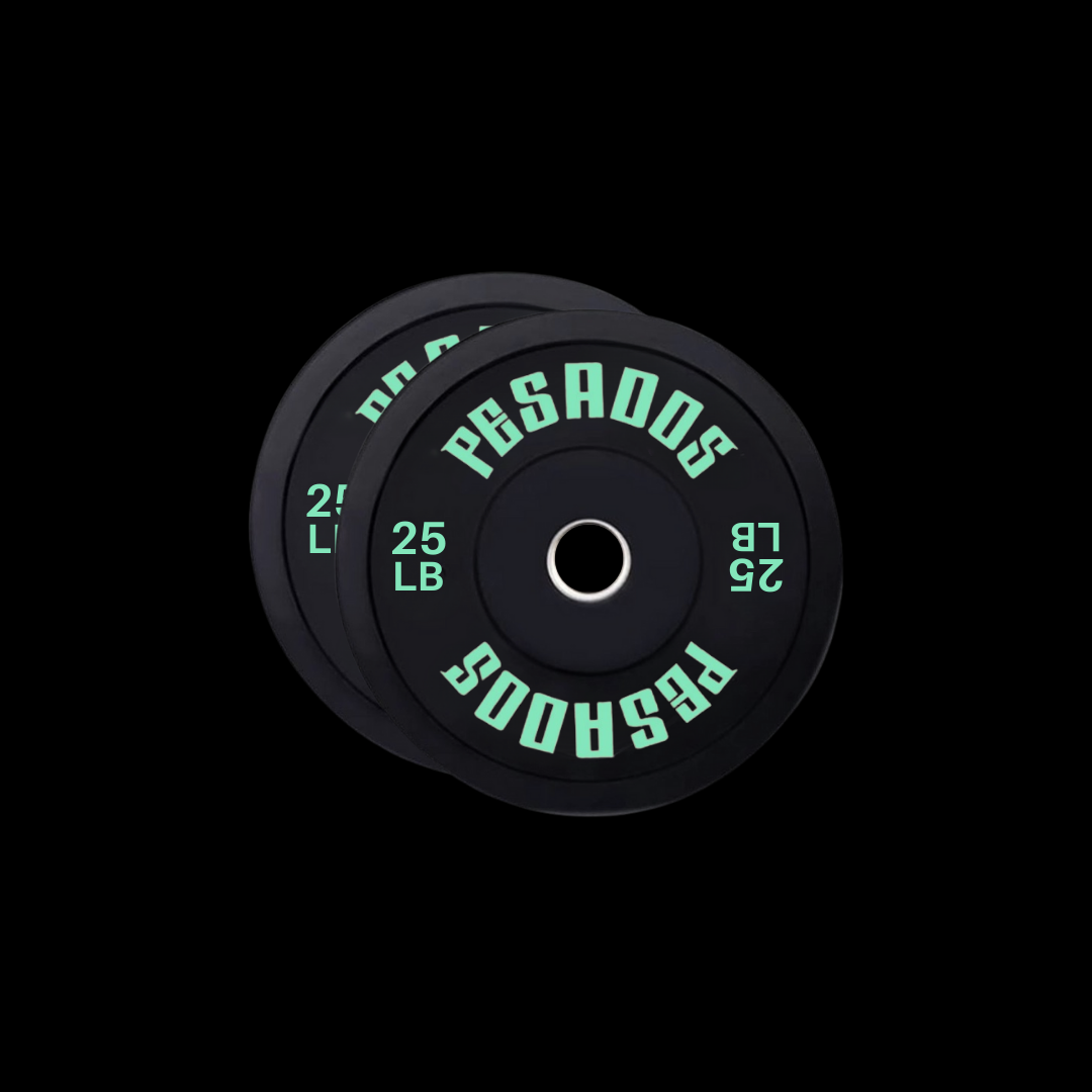 Bumper plates 25 LB (par)