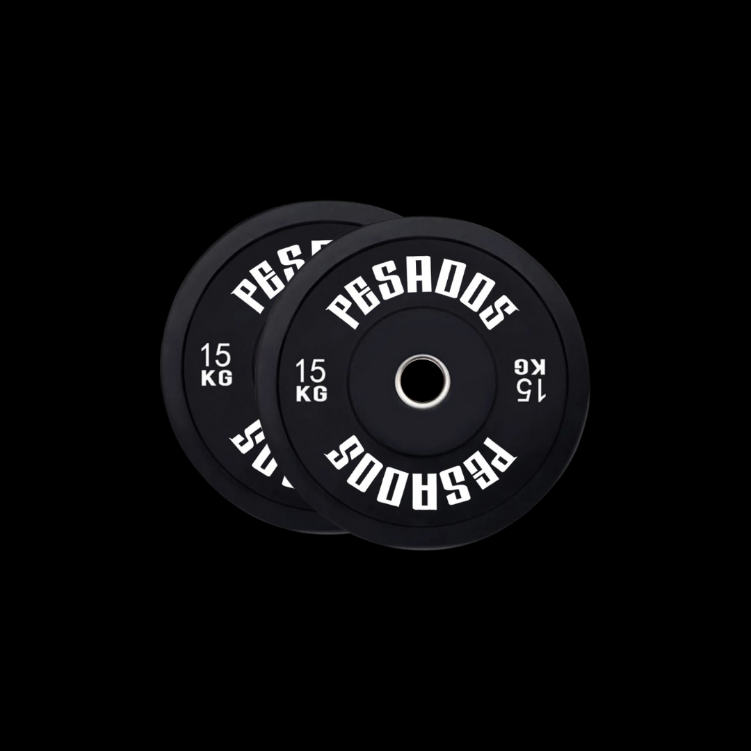 Bumper plates 15 kg (par)
