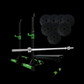 Pack Preolimpico atril 30 kg Negro