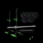 Pack Preolímpico atril 20 kg Negro
