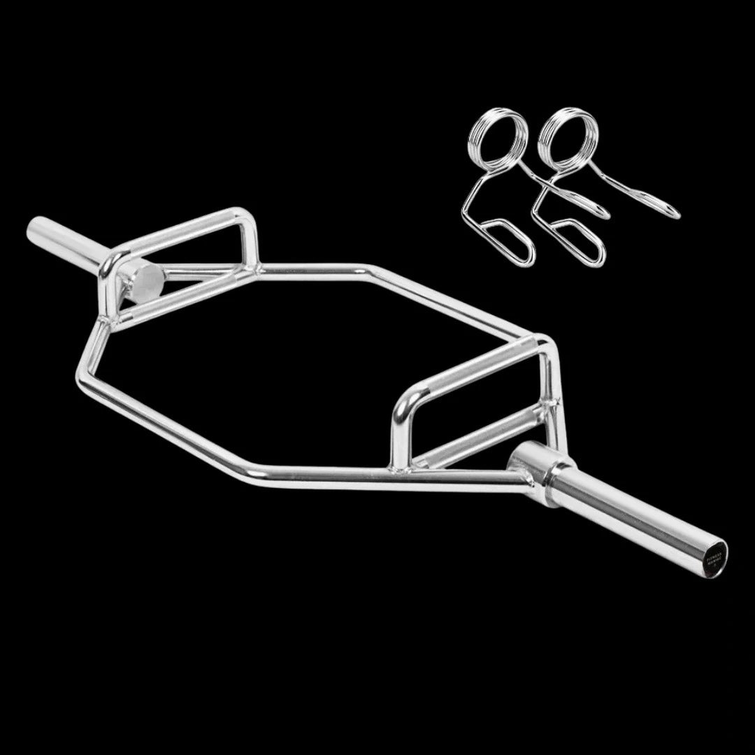 Barra olímpica hexagonal