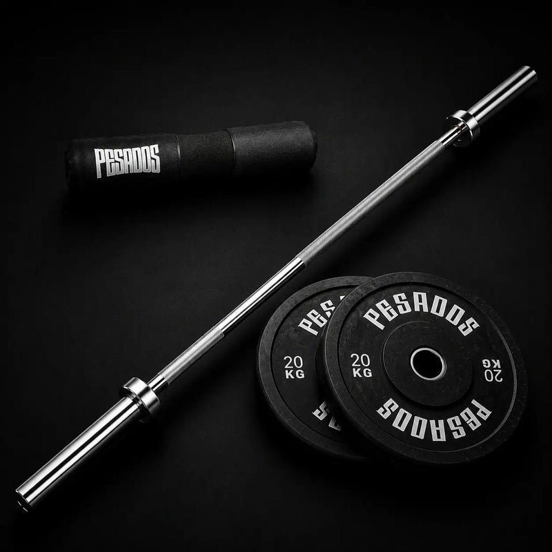 Pack Olímpico PRO 40 kg Home Gym Profesional