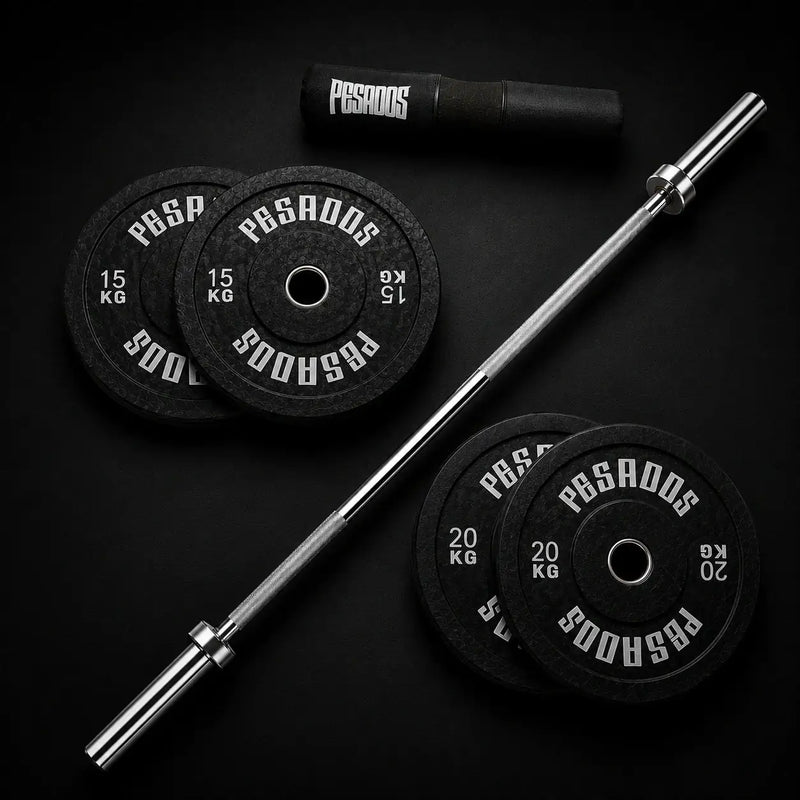 Pack Olímpico PRO 70 kg Home Gym Profesional