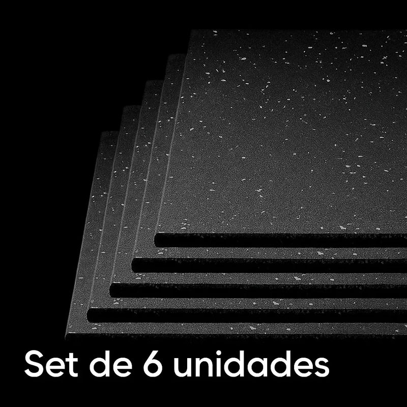 Pack Piso de caucho 1.5 cm X6 unidad