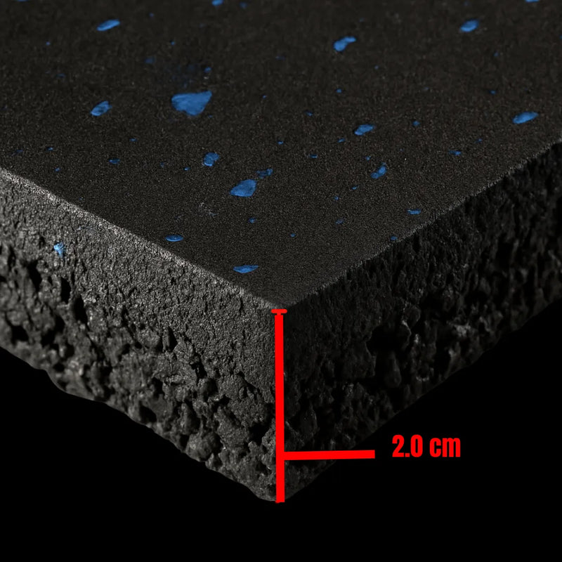 Pack Piso de caucho 2.0 cm X12 unidad