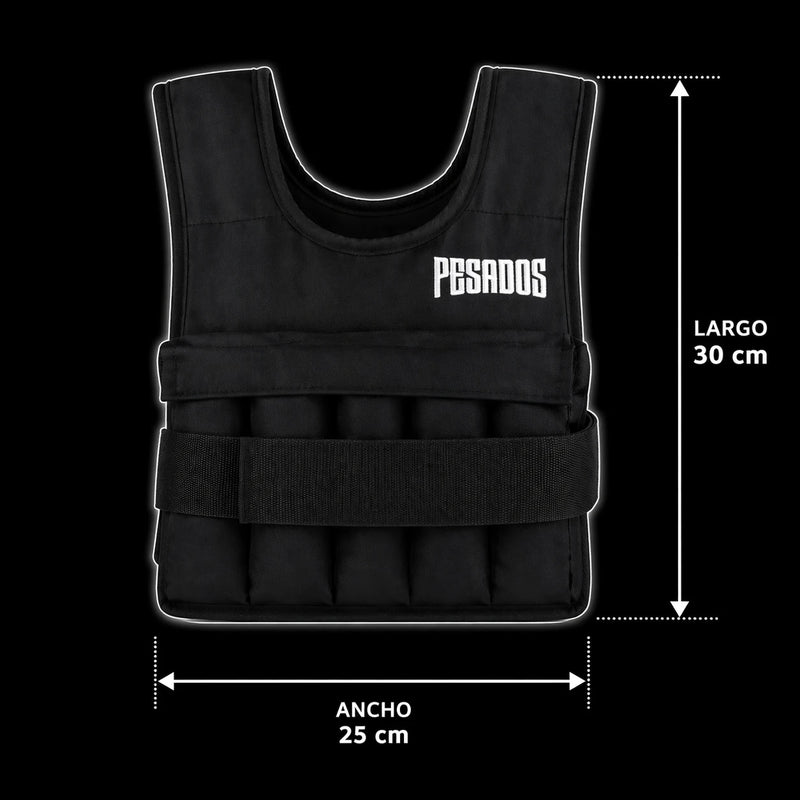 Chaleco 5 kg peso lastrado