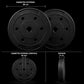 Disco 10 kg pvc Negro (par)