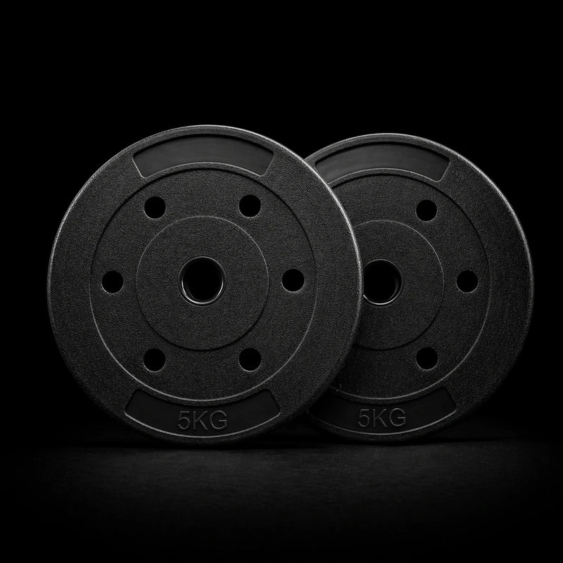 Disco 5 kg pvc Negro (par)