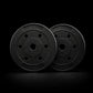 Disco 2.5 kg pvc Negro (par)