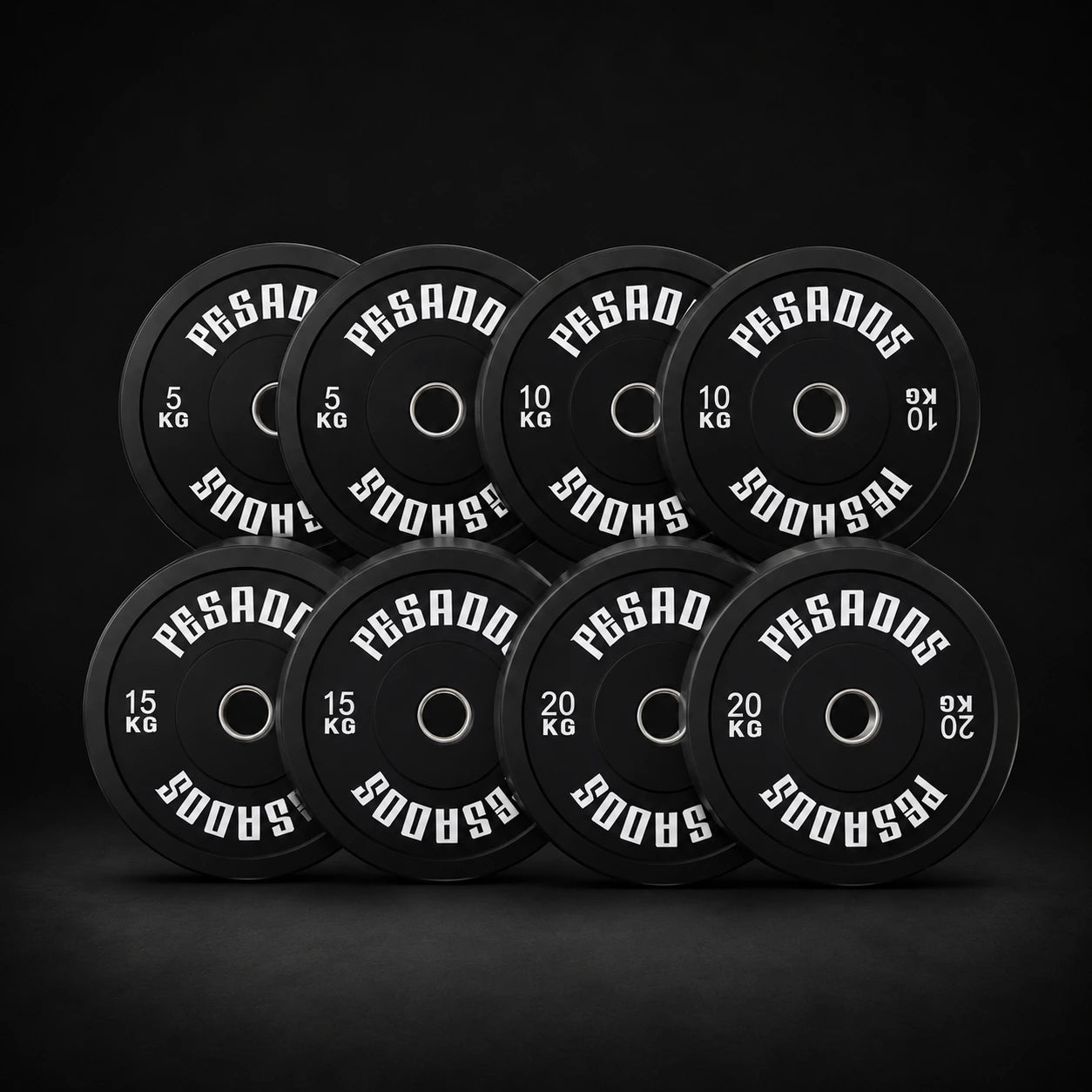 Pack Discos Olímpicos Black 100 kg Home Gym Nivel PRO