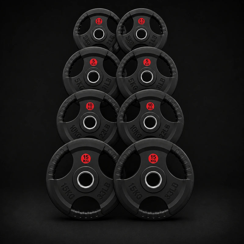Pack Discos Olímpicos Grip 65 kg Home Gym Nivel PRO