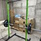 Pack Half Rack 60 kg Bumper Cross fit Training Profesional